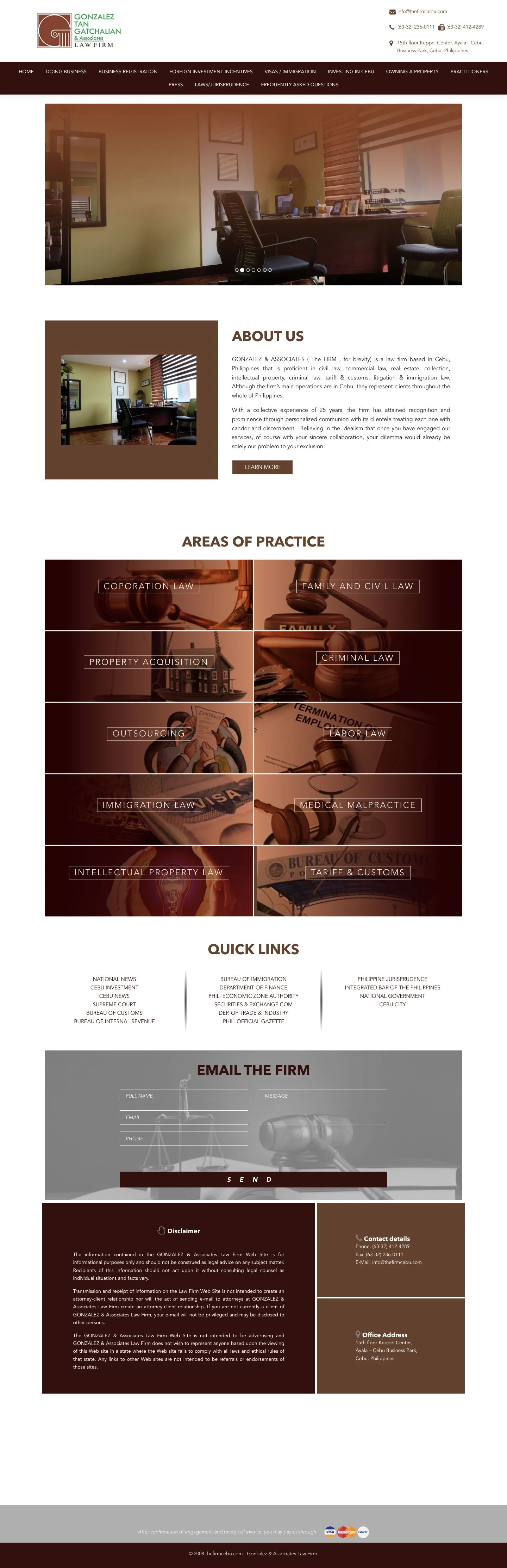 Gonzalez Tan Gatchalian & Associates — original website
