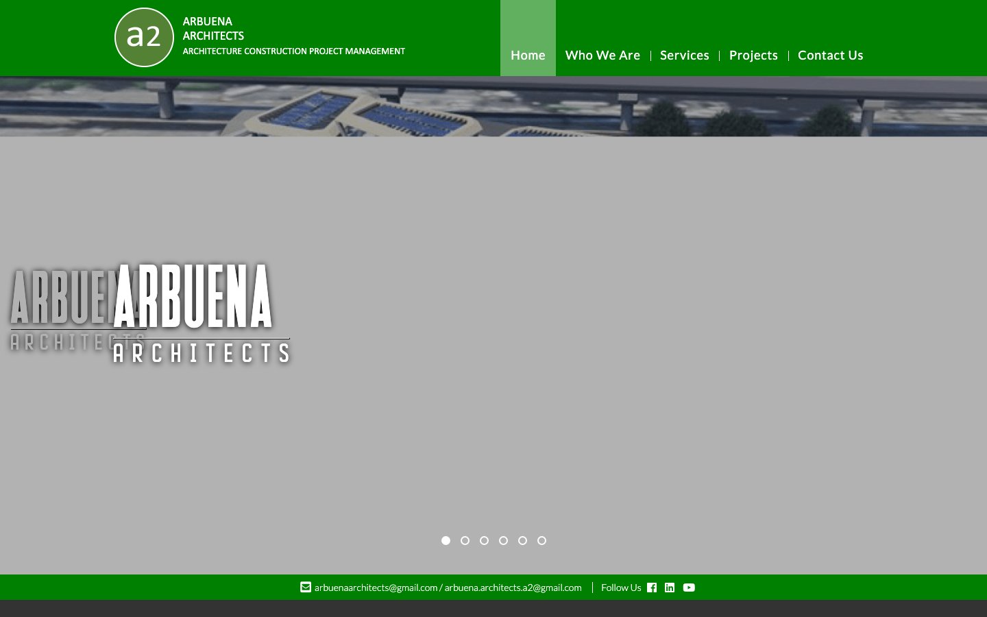 ARBuena Architects original website