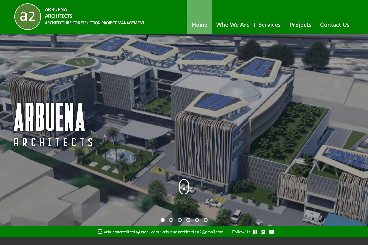 ARBuena Architects original website