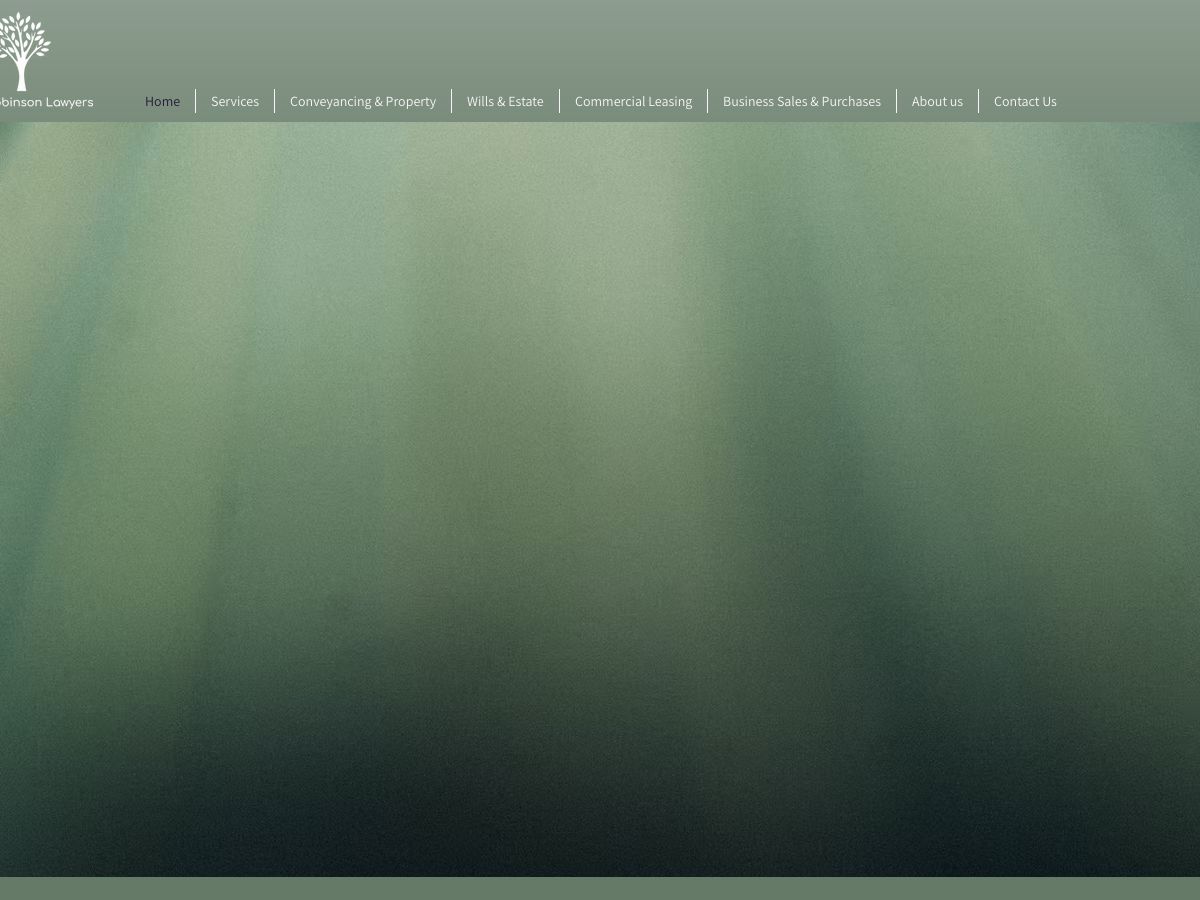 Baker Robinson Lawyers original website