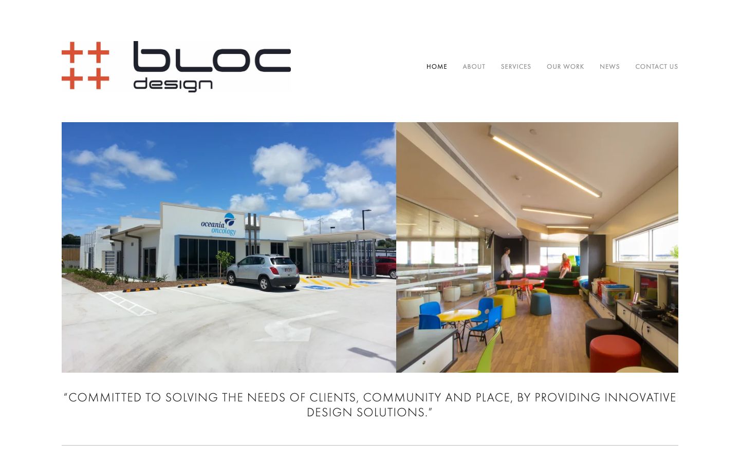 BLOC Design original website