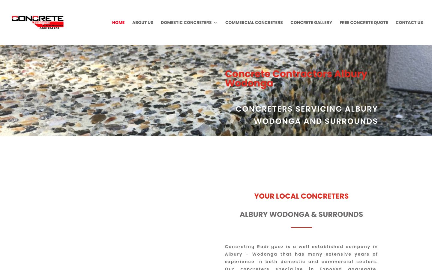 Concrete Rodriguez original website