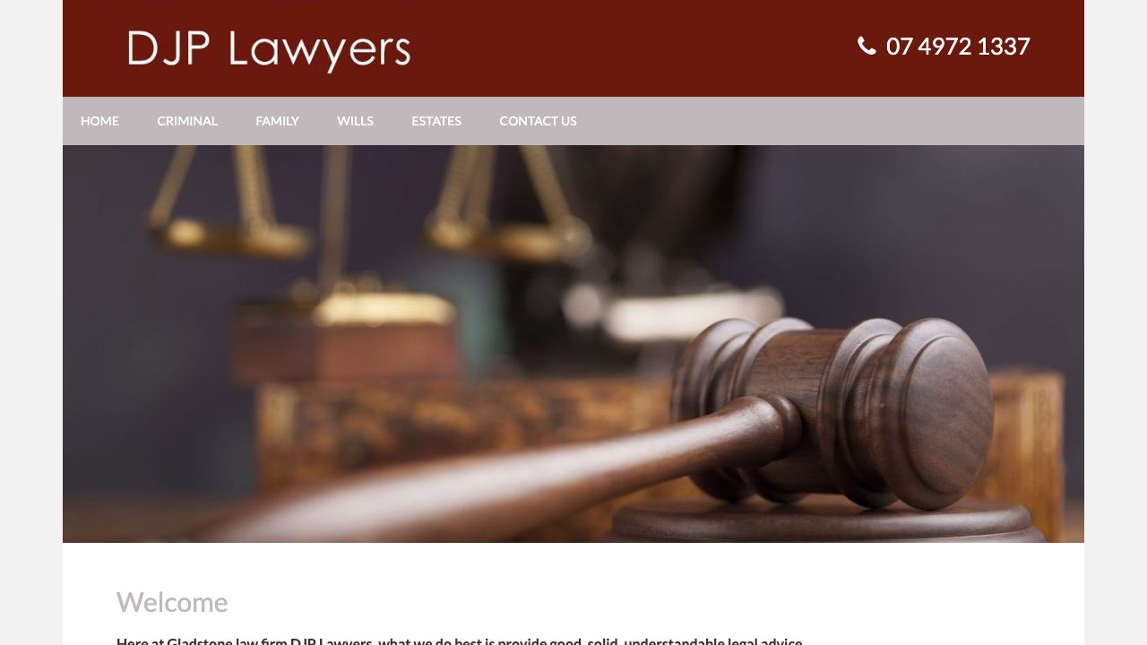 DJP Lawyers original website