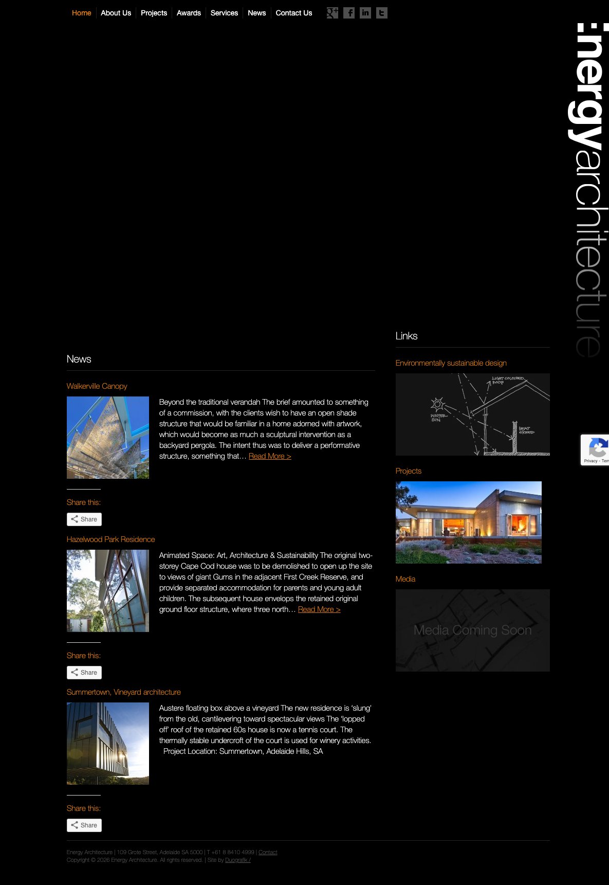 Energy Architecture original website