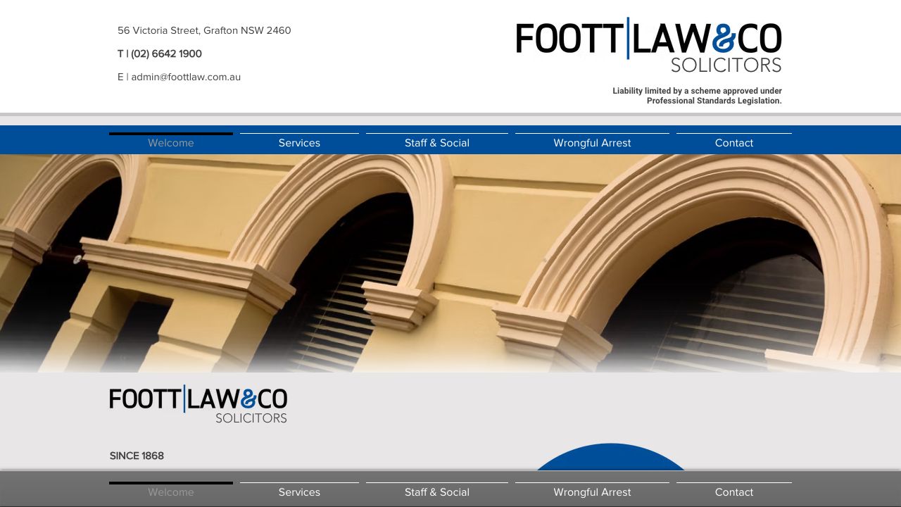 Foott, Law & Co. original website