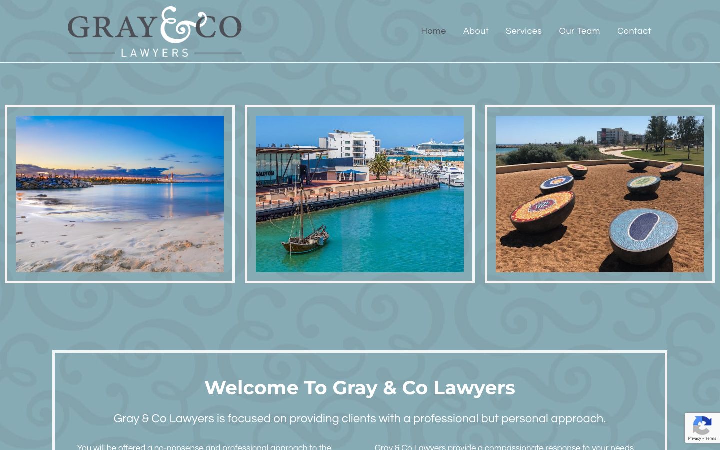 Gray & Co Lawyers original website