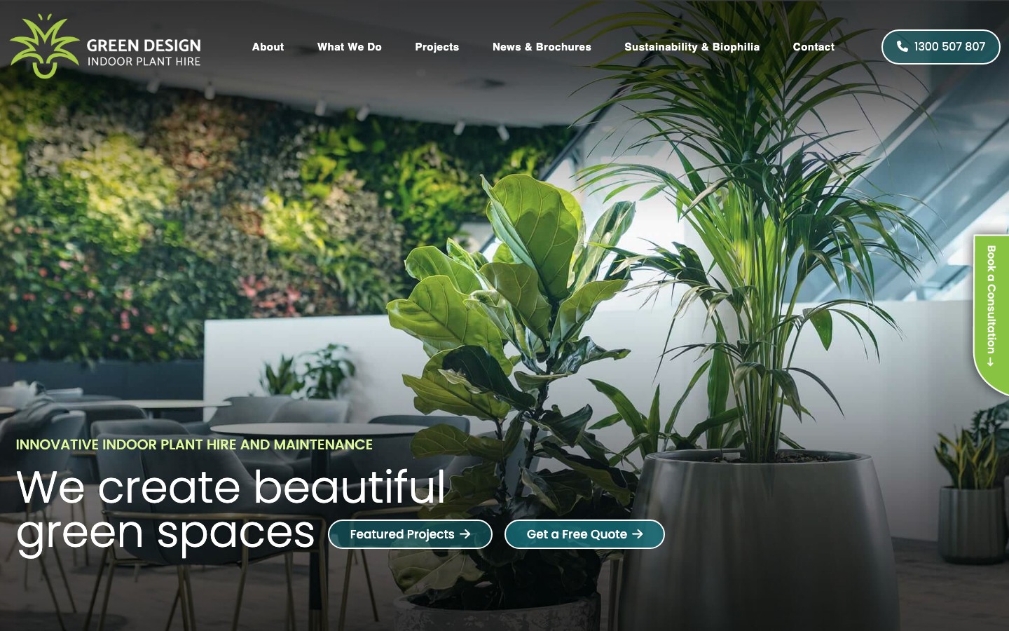 Green Design Architects original website