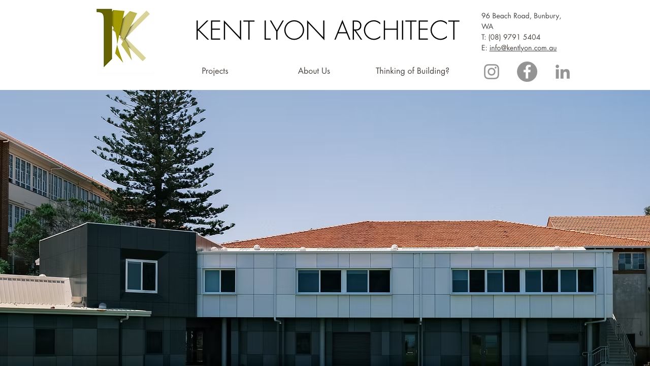 Kent Lyon Architect original website