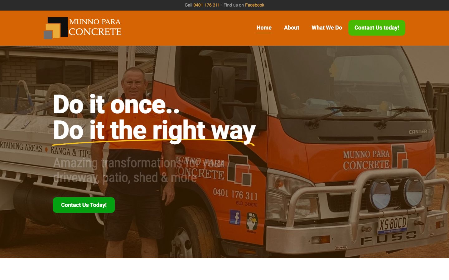 Munno Para Concrete original website