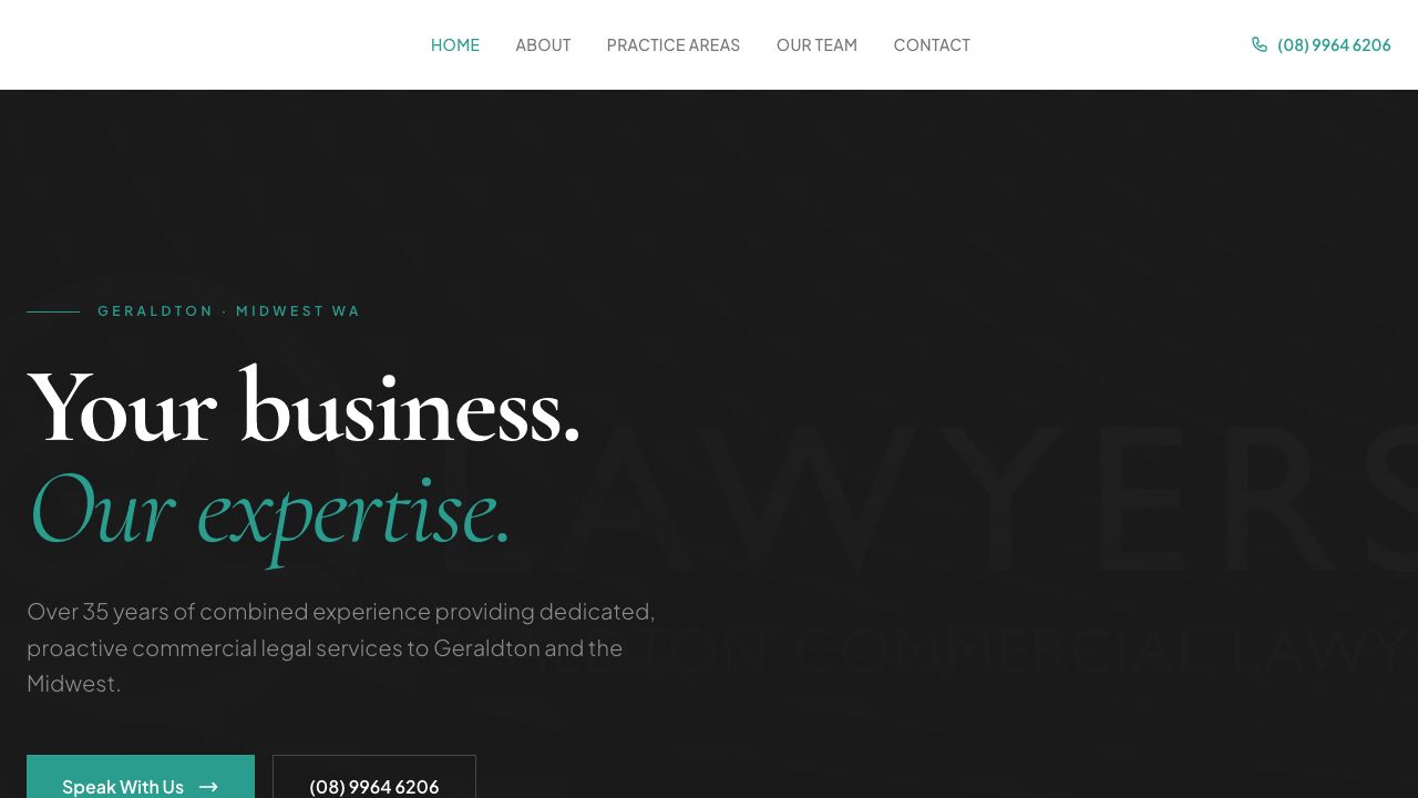 GC Lawyers website screenshot