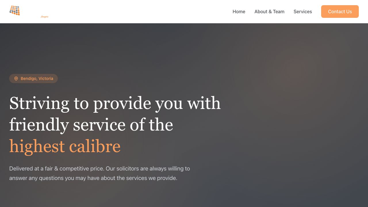 O'Sullivan Johanson website screenshot