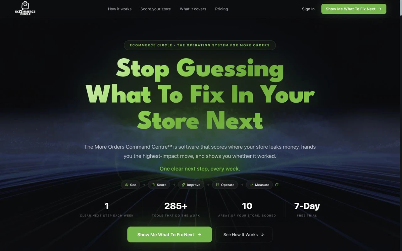 eCommerce Circle project